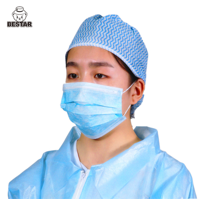 EN14683 TYP II Jednorazowa maska ​​na twarz Medyczna maska ​​ochronna BSH2152