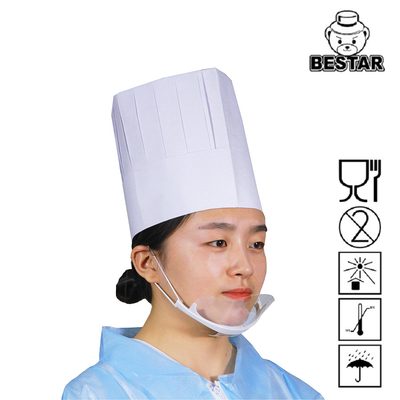 EU2016 White Catering Master Paper Czapka szefa kuchni dla restauracji