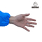 Medyczny fartuch z długim rękawem CPE Elastyczny mankiet Niebieskie jednorazowe fartuchy dla przemysłu spożywczego