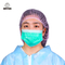 EN14683 Czarna 3-warstwowa chirurgiczna jednorazowa maska ​​​​na twarz do szpitala 16,5x9,5