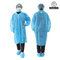 Oddychający jednorazowy płaszcz laboratoryjny w rozmiarze Plus SPP 35g / M2 dla przemysłu higienicznego