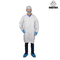 Jednorazowa kurtka z mikroporowatej folii 2XL Surgical Lab Coat Bluzka z zamkiem błyskawicznym